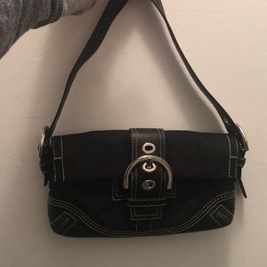 NWOT Black Coach Handbag